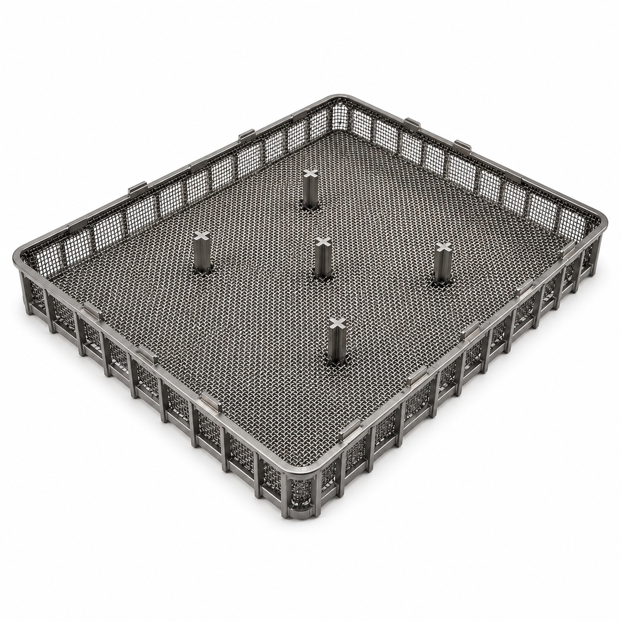 Custom heat treatment baskets