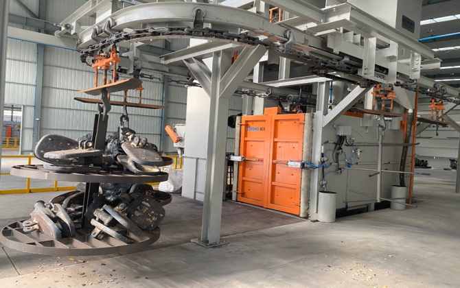ECOOSUN heat-resistant alloy casting production workshop