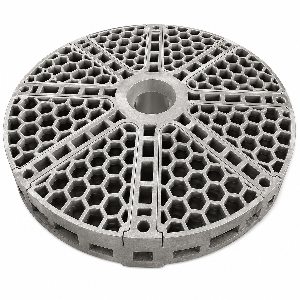 Custom heat treatment tray
