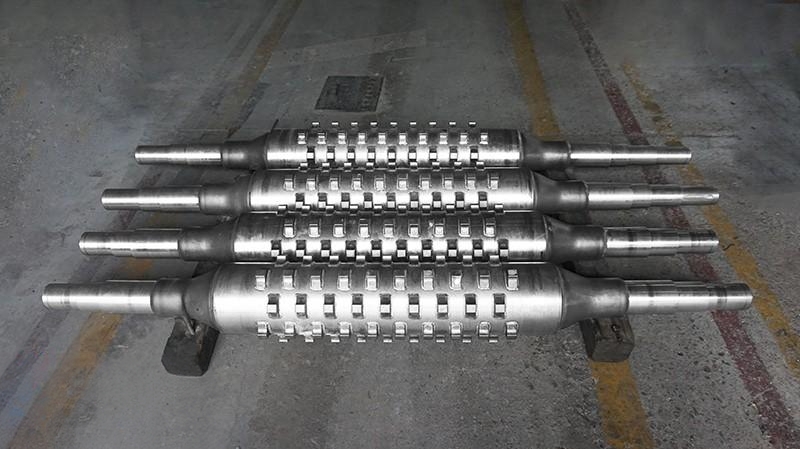 Centrifugally cast furnace roll