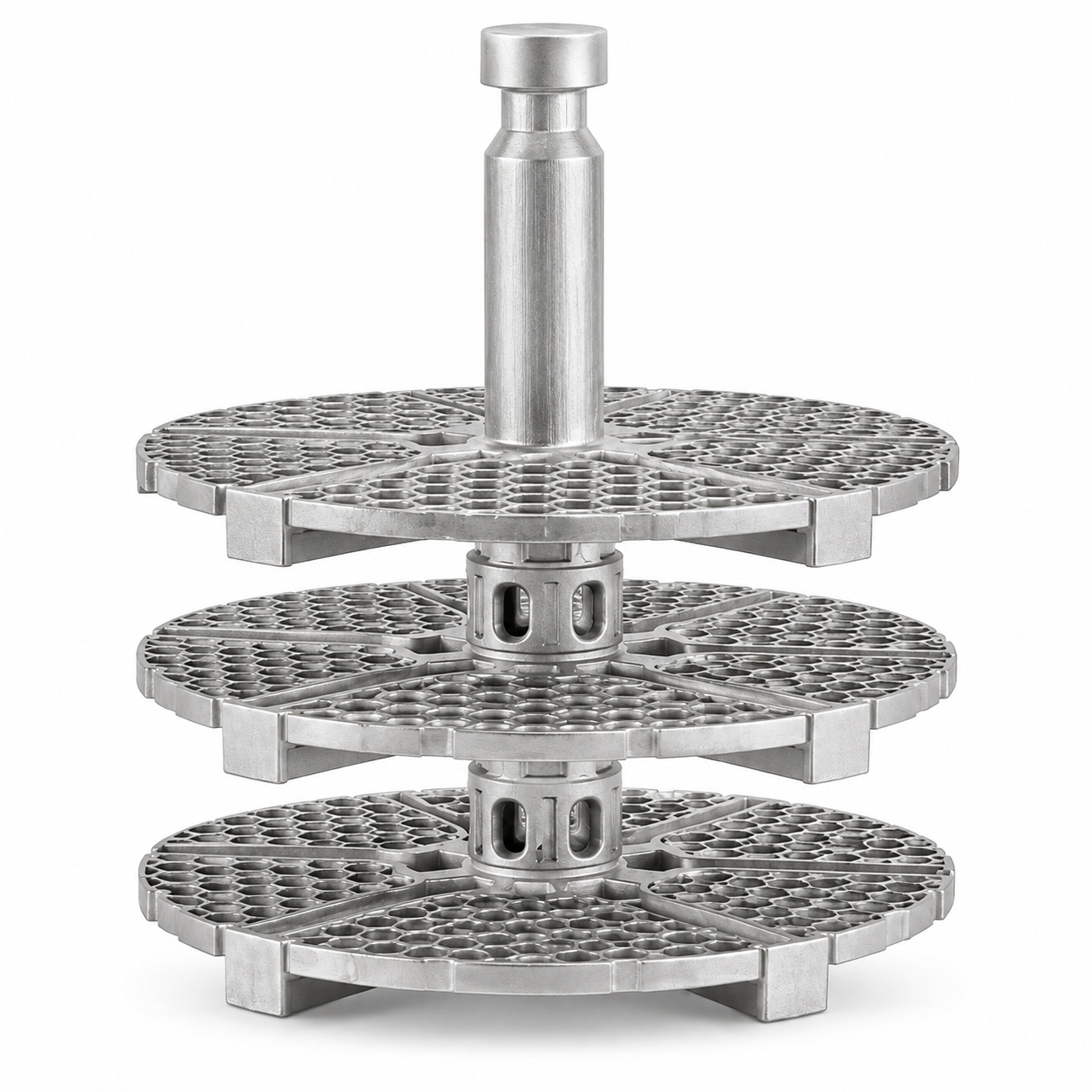 Heat-resistant furnace fixtures