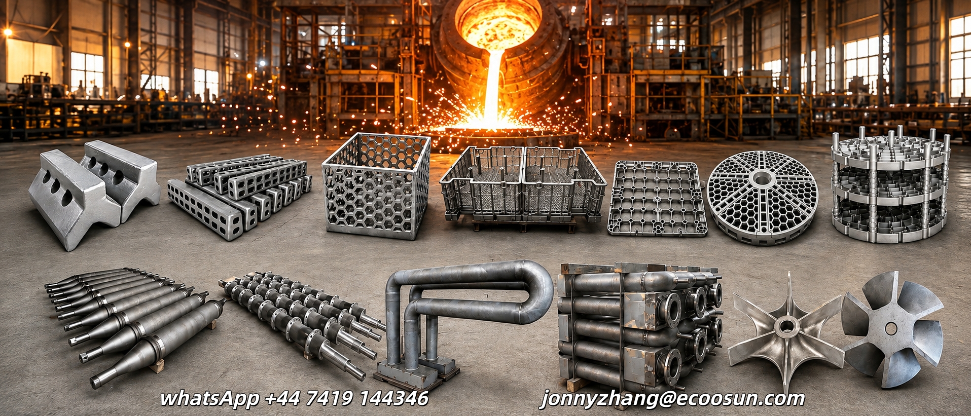 Custom heat treatment fixtures and furnace tooling