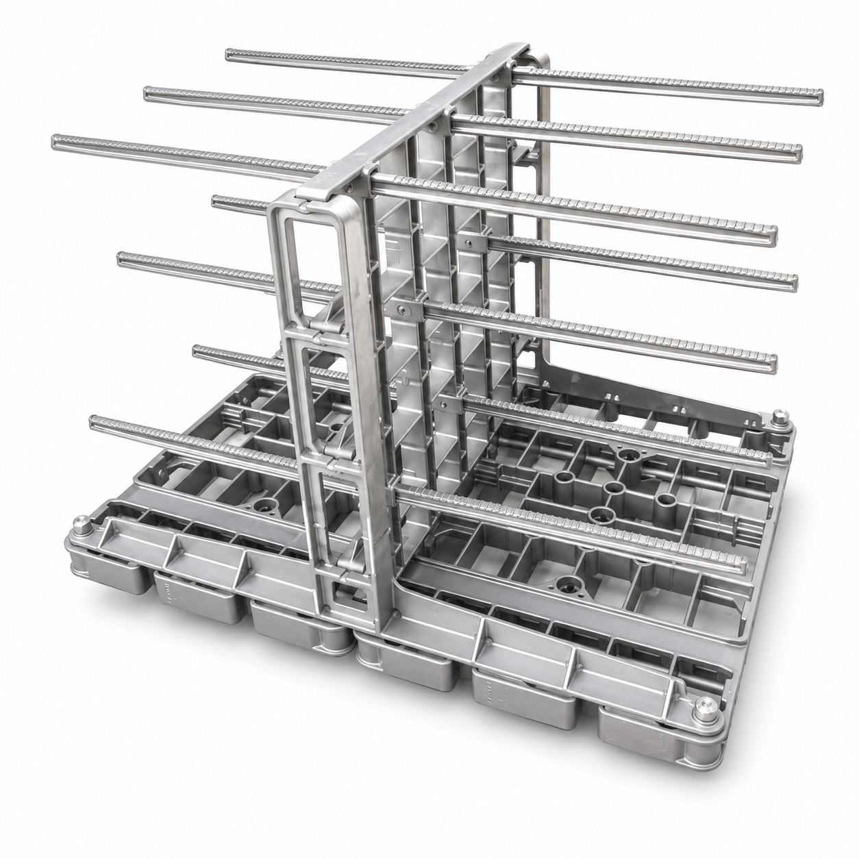 Heat treat fixtures for furnace loading