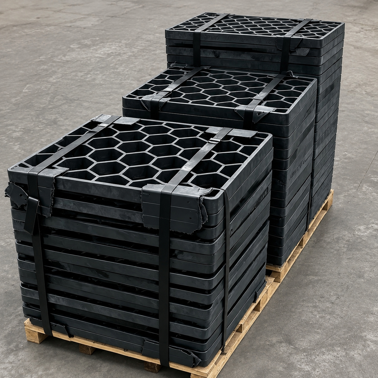 Custom cast heat treatment tray