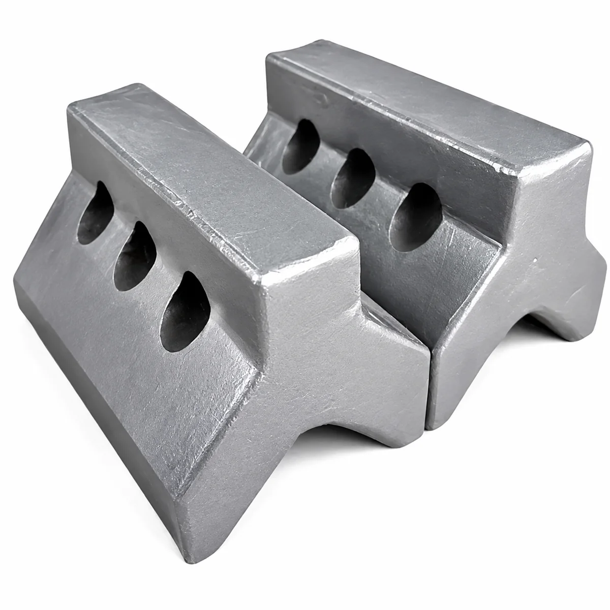 Investment and sand cast furnace components
