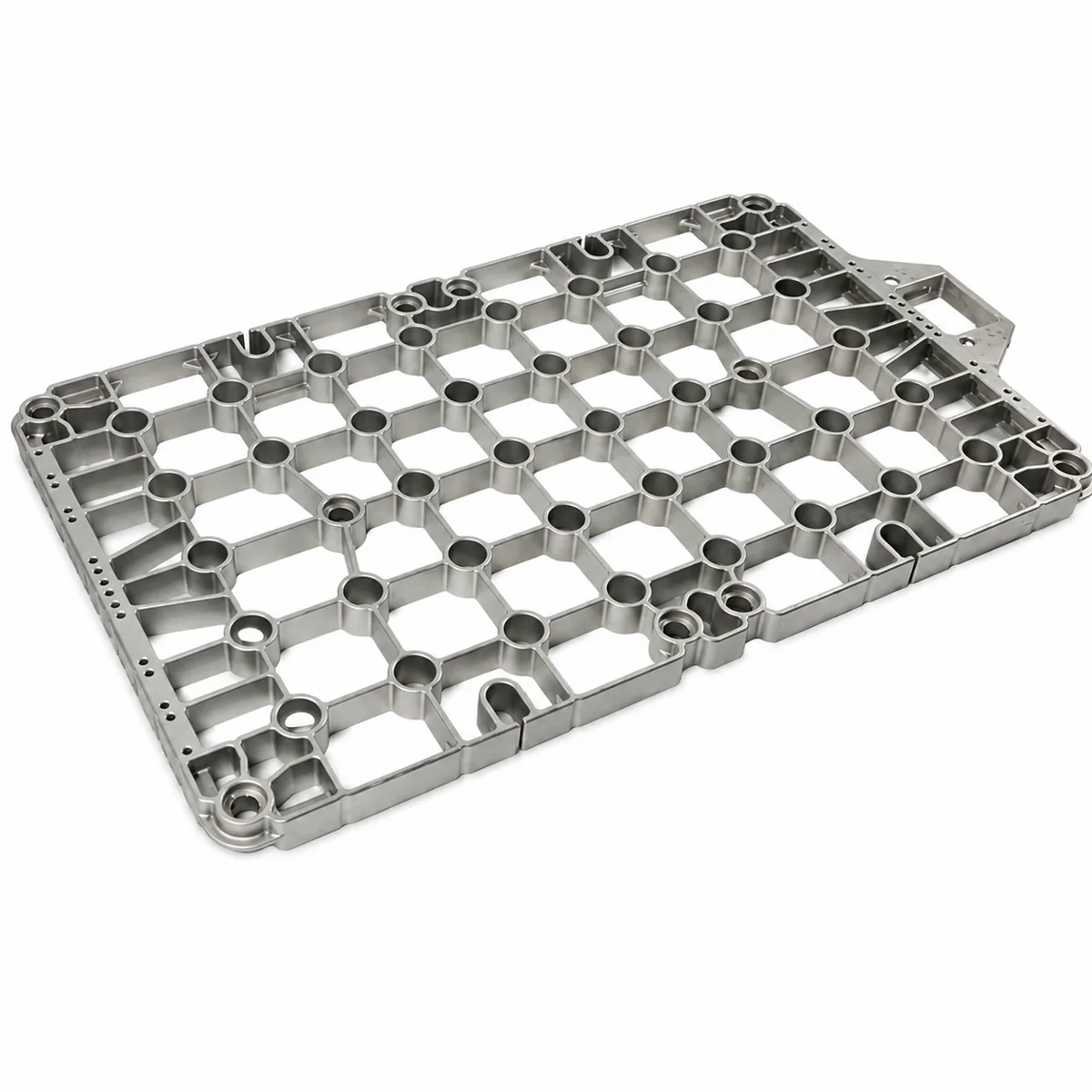 Open-grid furnace tray